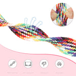 Nylon Woven Magnetic Fold Buckle Watch Band, For Apple Watch Series 9 41mm, For Apple Watch Ultra 49mm