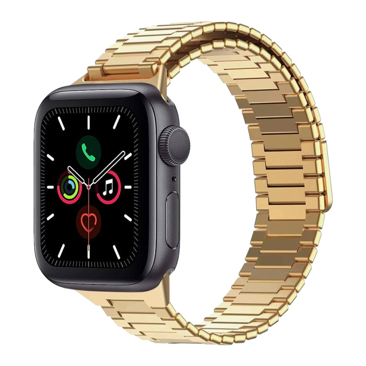 Bamboo Magnetic Stainless Steel Metal Watch Strap, For Apple Watch Series 6 40mm, For Apple Watch Series 6 44mm, For Apple Watch Series 5 44mm, For Apple Watch Series 5 40mm, For Apple Watch Series 4 44mm, For Apple Watch Series 4 40mm