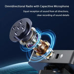 SX39 For iPhone Lavalier Wireless Noise Reduction Microphone with Dual Transmitter + Receiver, For iPhone