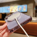 Glitter Electroplating MagSafe TPU Phone Case, For iPhone 13 Pro Max, For iPhone 13 Pro, For iPhone 13, For iPhone 12, For iPhone 12 Pro Max, For iPhone 12 Pro