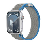 Double Hook and Loop Faster Nylon Watch Band, For Apple Watch SE 2023 44mm, For Apple Watch SE 2023 40mm, For Apple Watch Ultra 2 49mm, For Apple Watch Series 9 45mm, For Apple Watch Series 9 41mm, For Apple Watch Ultra 49mm, For Apple Watch Series 8 4...