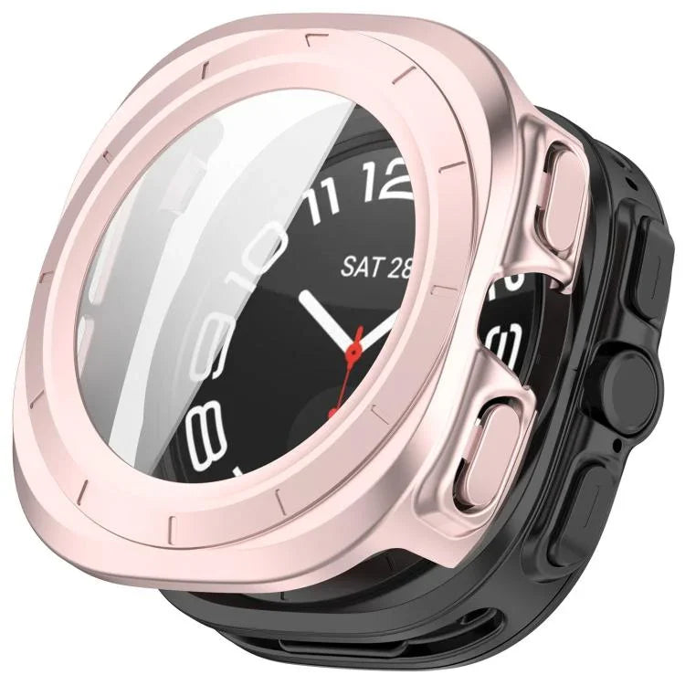 Tempered Film Integrated Waterproof PC Watch Protective Cover, For Samsung Galaxy Watch Ultra 47mm / Ultra 2025, For Samsung Galaxy Watch 7 44mm, For Samsung Galaxy Watch 7 40mm