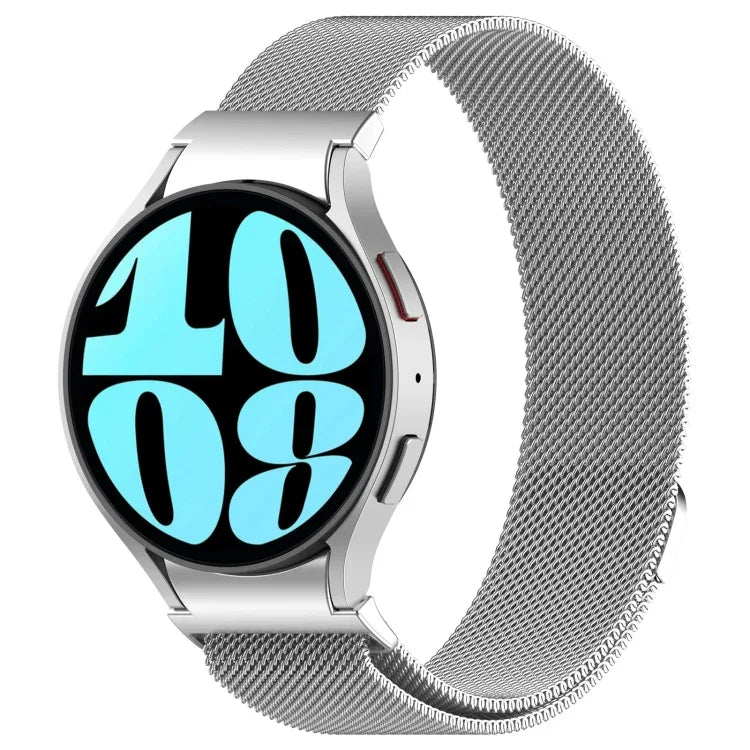 Milan Magnetic Quick Release Stainless Steel Watch Band, For Samsung Galaxy Watch FE 40mm, For Samsung Galaxy Watch  7 40 / 44mm
