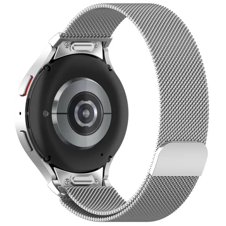 Milan Magnetic Quick Release Stainless Steel Watch Band, For Samsung Galaxy Watch FE 40mm, For Samsung Galaxy Watch  7 40 / 44mm