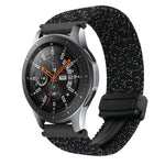 22mm Magnetic Buckle Braided Watch Band, For Samsung Galaxy Gear S3 Classic, For Samsung Galaxy Watch 46mm