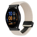20mm Magnetic Buckle Braided Watch Strap, For Samsung Galaxy Watch FE 40mm, For Samsung Galaxy Watch 6 Classic