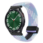 20mm Magnetic Buckle Braided Watch Strap, For Samsung Galaxy Watch FE 40mm, For Samsung Galaxy Watch 6 Classic