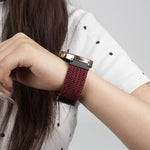 20mm Magnetic Buckle Braided Watch Strap, For Samsung Galaxy Watch 5 Pro, For Samsung Gear Sport