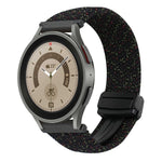 20mm Magnetic Buckle Braided Watch Strap, For Samsung Galaxy Watch 5 Pro, For Samsung Gear Sport