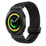20mm Magnetic Buckle Braided Watch Strap, For Samsung Galaxy Watch 5 Pro, For Samsung Gear Sport