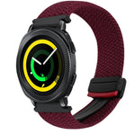 20mm Magnetic Buckle Braided Watch Strap, For Samsung Galaxy Watch 5 Pro, For Samsung Gear Sport