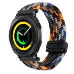 20mm Magnetic Buckle Braided Watch Strap, For Samsung Galaxy Watch 5 Pro, For Samsung Gear Sport