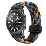 20mm Magnetic Buckle Braided Watch Strap, For Samsung Galaxy Watch Active 2, For Samsung Galaxy Watch 3 41mm