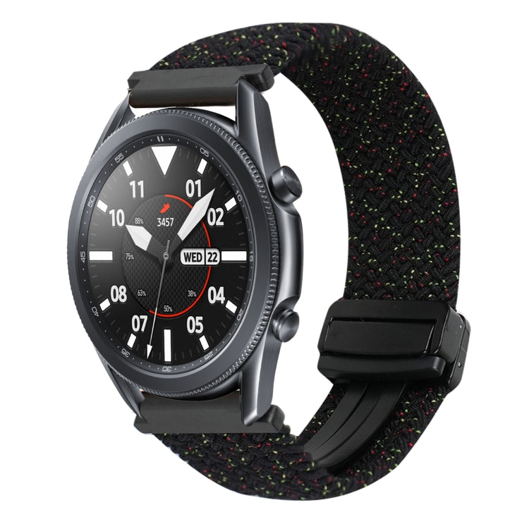 20mm Magnetic Buckle Braided Watch Strap, For Samsung Galaxy Watch Active 2, For Samsung Galaxy Watch 3 41mm