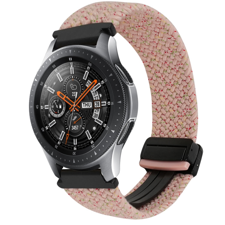 20mm Magnetic Buckle Braided Watch Strap, For Samsung Galaxy Watch Active, For Samsung Galaxy Watch 42mm
