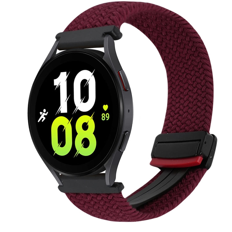 20mm Magnetic Buckle Braided Watch Strap, For Samsung Galaxy Watch 6, For Samsung Galaxy Watch 5