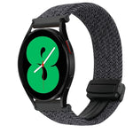 20mm Magnetic Buckle Braided Watch Strap, For Samsung Galaxy Watch 4, For Samsung Galaxy Watch 4 Classic