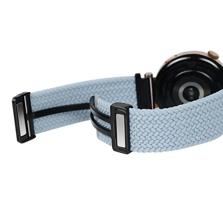 20mm Magnetic Buckle Braided Watch Strap, For Samsung Galaxy Watch 4, For Samsung Galaxy Watch 4 Classic