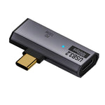 USB-C / Type-C Male to Dual Type-C Female USB3.2/10Gbps OTG Converter PD100W Charging Adapter, Dual Type-C