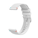 Wavy Dotted Stitched 20mm Silicone Watch Band, For Samsung Galaxy Watch 5 40 / 44mm, For Samsung Galaxy Watch 5 Pro 45mm, For Samsung Galaxy Watch 4 40 / 44mm, For Samsung Galaxy Watch 4 Classic 42 / 46mm
