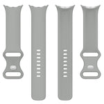 Solid Color Butterfly Buckle Silicone Watch Band, Size:L, Size: L