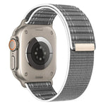 Sea Wave Nylon Hook and Loop Fastener Watch Band, For Apple Watch Series 4 44mm, For Apple Watch Series 4 40mm, For Apple Watch Series 3 38mm, For Apple Watch Series 3 42mm