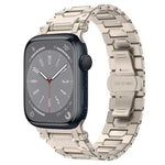 Pathfinder Stainless Steel Metal Watch Band, For Apple Watch Series 10 46mm, For Apple Watch SE 2023 44mm, For Apple Watch Ultra 2 49mm, For Apple Watch Series 9 45mm, For Apple Watch Ultra 49mm, For Apple Watch Series 8 45mm, For Apple Watch SE 2022 4...