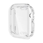 ENKAY Hat-Prince Electroplated Soft TPU Case with Screen Film, For Apple Watch Series 11 / 10 46mm, For Apple Watch Series 11 / 10 42mm