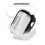ENKAY Hat-Prince Electroplated Soft TPU Case with Screen Film, For Apple Watch Series 11 / 10 46mm, For Apple Watch Series 11 / 10 42mm