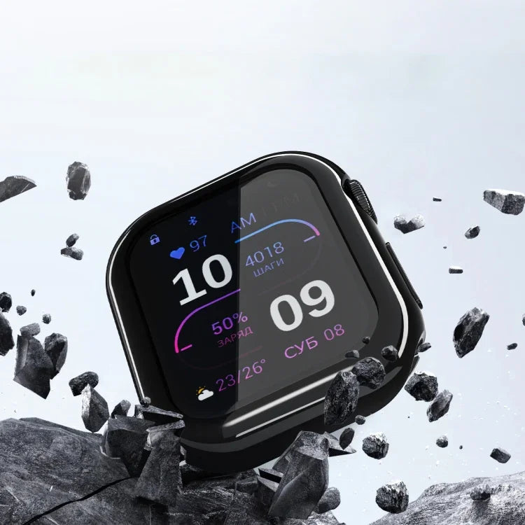 Full Coverage TPU Electroplated Watch Case, For Apple Watch Series 11 / 10 46mm, For Apple Watch Series 11 / 10 42mm