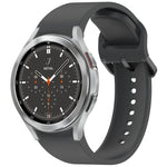 Solid Color Colorful Buckle Quick Release Silicone Watch Band, For Samsung Galaxy Watch 5 40 / 44mm, For Samsung Galaxy Watch 5 Pro, For Samsung Galaxy Watch 4 40 / 44mm, For Samsung Galaxy Watch 4 Classic 46 / 42mm