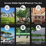 WAVLINK WN588HX3 AX3000 Outdoor WiFi Extender with 6 Antennas Dual Band WiFi Repeater, US Plug, EU Plug, UK Plug, AU Plug