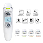 RZ8810 Thermometers Body Thermometer Ear LED Display Digital Electronic IR Thermometer Baby Fever Medical Infrared Bady Thermometer