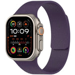 Litchi Texture Magnetic Silicone Watch Band, For Apple Watch 46mm / 49mm / 45mm / 44mm, For Apple Watch 42mm / 41mm / 40mm / 38mm