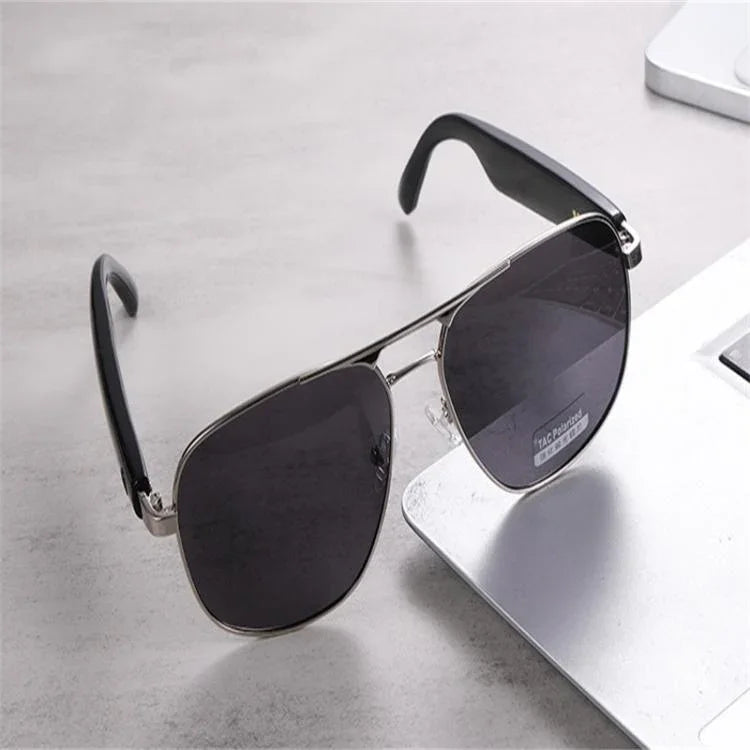 GS02 Smart Glasses, Support Voice Assistant / Bluetooth Call / Remote Control Photography