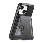 Suteni M3 Card Bag MagSafe Cowhide Texture Leather Phone Case, For iPhone 13 Pro Max, For iPhone 13 Pro, For iPhone 13, For iPhone 12, For iPhone 12 Pro Max, For iPhone 12 Pro