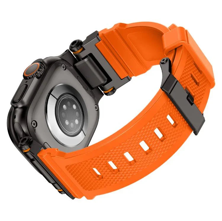 Kalebol Outdoor Explorer Metal Connector TPU Watch Band, For Apple Watch 46mm / 49mm / 45mm / 44mm
