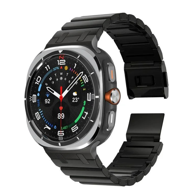 One Bead Titanium Metal Watch Band, For Samsung Galaxy Watch Ultra 47mm / Ultra 2025