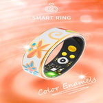 R18 SIZE 12 Smart Ring, Support Heart Rate / Blood Oxygen / Sleep / Care For Faimilies