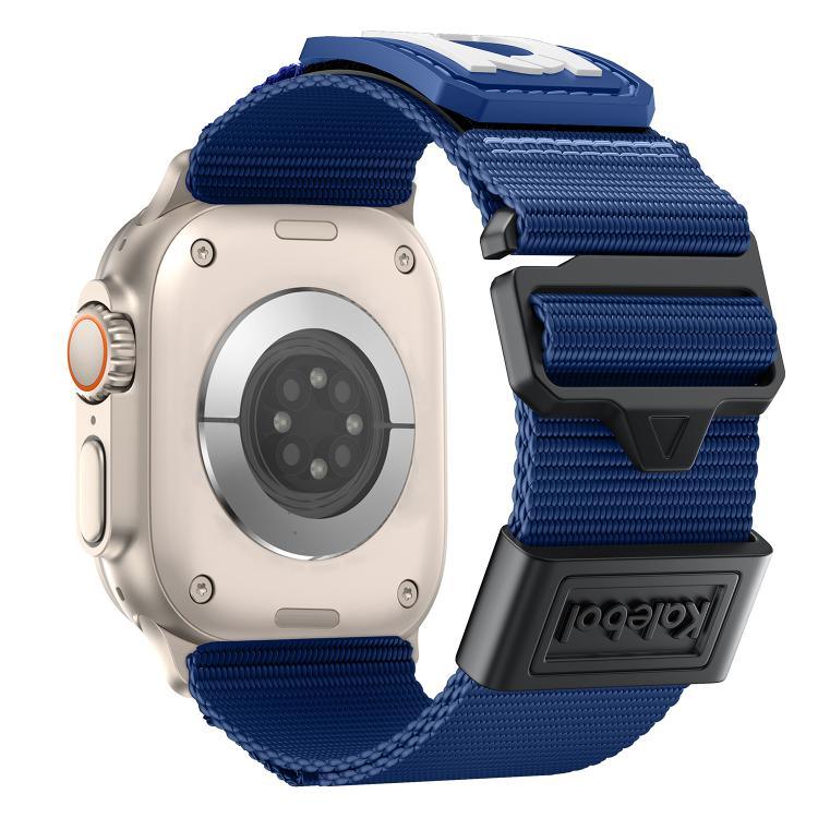 Kalebol Braided Nylon Sport Watch Band, For Apple Watch 46mm / 49mm / 45mm / 44mm, For Apple Watch 42mm / 41mm / 40mm / 38mm