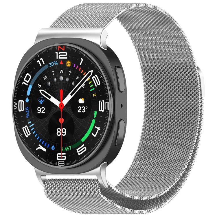 Milan Magnetic Stainless Steel Watch Band, For Galaxy Watch9/8/9 Classic/8 Classic