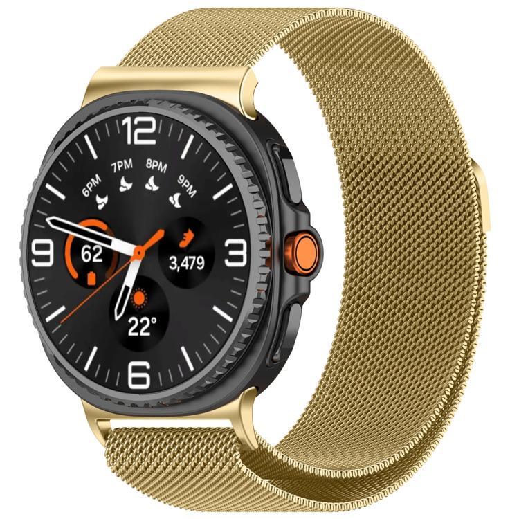 Milan Magnetic Stainless Steel Watch Band, For Samsung Galaxy Watch8 / Watch8 Classic