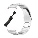 Three Beads Stainless Steel Watch Band with Removal Tool, For Samsung Galaxy Watch8 / Watch8 Classic