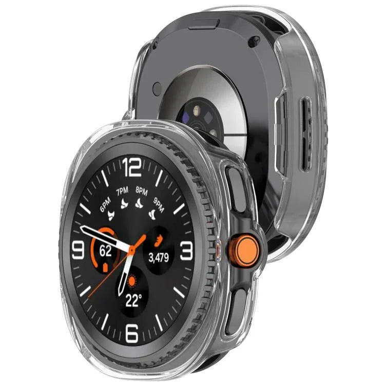 Half Coverage Hollow PC Watch Cover, For Samsung Galaxy Watch8 Classic 46mm, For Samsung Galaxy Watch 8 44mm, For Samsung Galaxy Watch 8 40mm