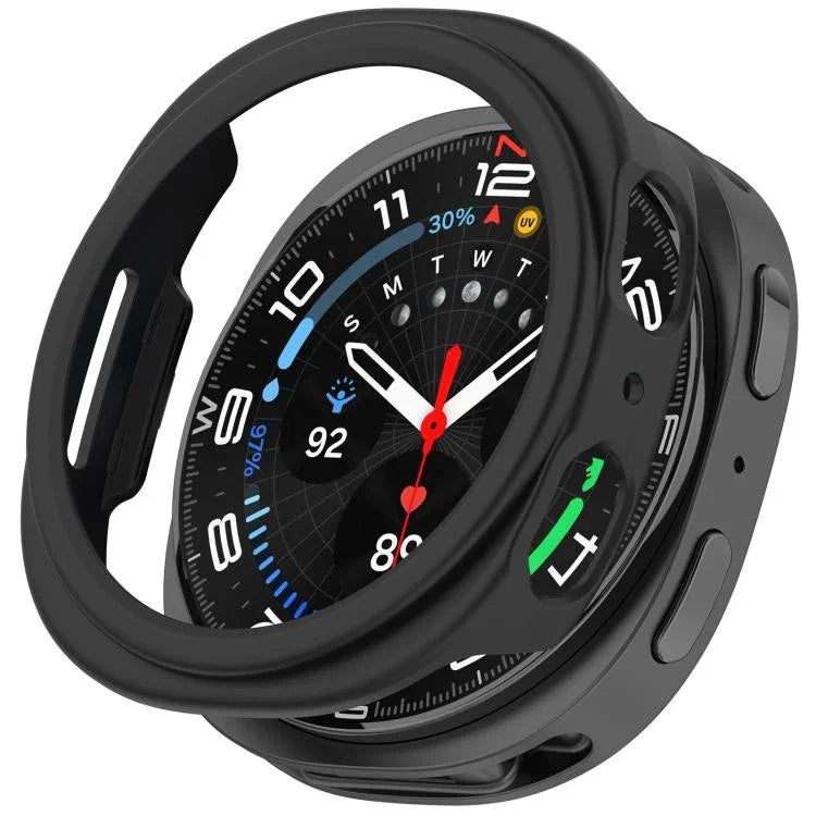 Half Coverage Hollow PC Watch Cover, For Samsung Galaxy Watch8 Classic 46mm, For Samsung Galaxy Watch 8 44mm, For Samsung Galaxy Watch 8 40mm