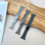 Curved Side Detachable Stainless Steel Watch Band, For Apple Watch 46mm / 49mm / 45mm / 44mm, For Apple Watch 42mm / 41mm / 40mm / 38mm