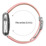Lychee Texture Silver Turtle Back Buckle Leather Watch Band, For Apple Watch 46mm / 49mm / 45mm / 44mm, For Apple Watch 42mm / 41mm / 40mm / 38mm