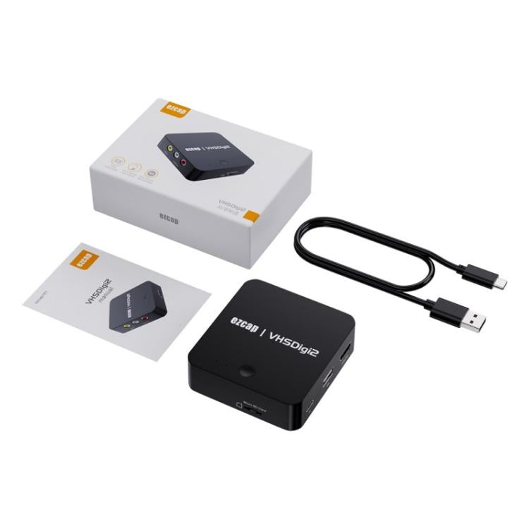 Ezcap 181P Video Capture Box VHSDigi2 AV Recorder VHS to MP4 Converter, Ezcap 181P
