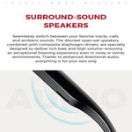 M01 Smart Glasses, with HD Camera, Support Bluetooth Call, AI Intelligent Translation