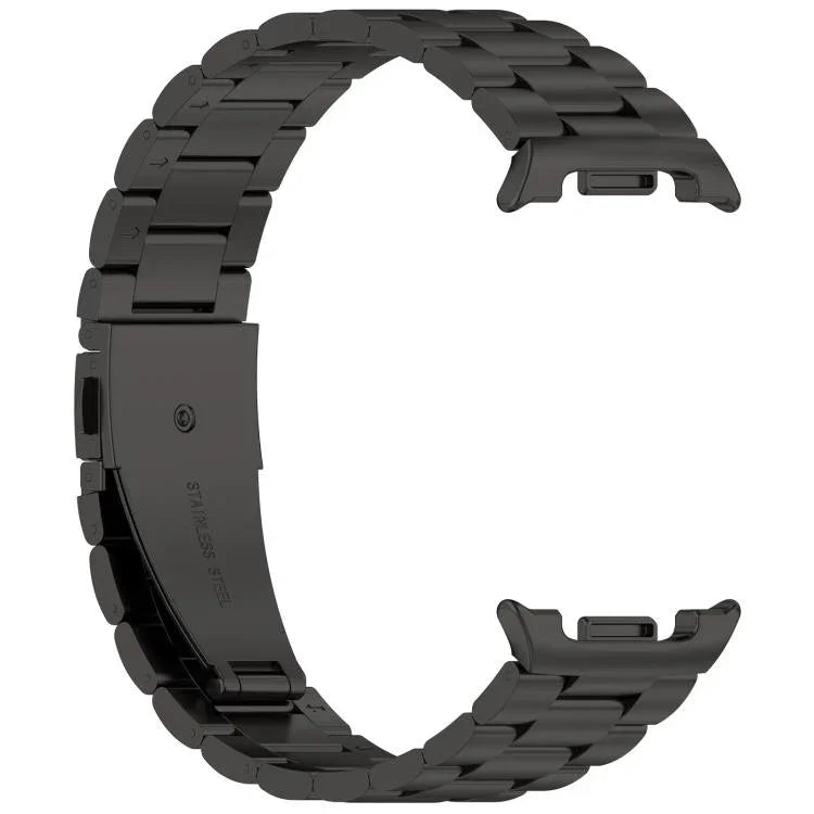 Slim Three Beads Stainless Steel Watch Band, For Samsung Galaxy Watch8 / Watch8 Classic